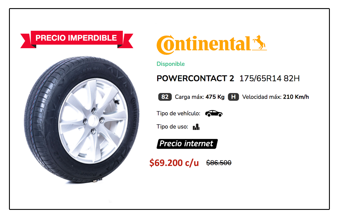 CONTINENTAL-POWERCONTACT-2-17565-R14-82H
